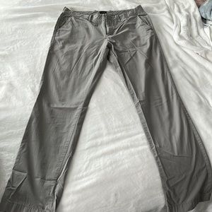 Jcrew, super light weight pants. Color:Light grey. Size: 34x34